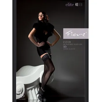 Dámské punčochy Fiore Ester 40 den Punčochy cobalt-modré3-M