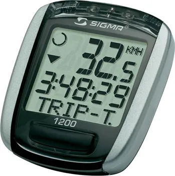 Tachometr Recenze Sigma Sport Baseline 1200 stříbrný/černý