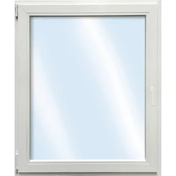 Okno Plastové okno jednokřídlé RC2 VSG ARON Basic bílé 650 x 950 mm DIN levé