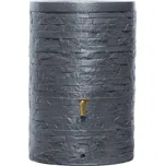 Sud na vodu 4rain Arondo 250 l antracit vč. víka a výpustného ventilu