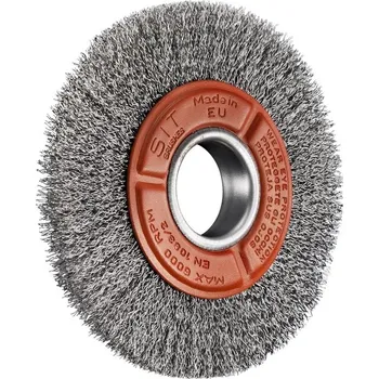 Mycí kartáč na vozidlo SIT Obvodový kartáč kadeřavý 4203 šířka 29 mm ocel 200 mm Ocel KIT mm 6000 0,20 mm 47 29 38 200