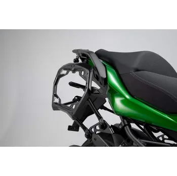 Zavazadlo na motocykl Kawasaki Versys 1000 (19-) - sada bočních kufrů TRAX Adventure 37 l. s nosiči černé kufry