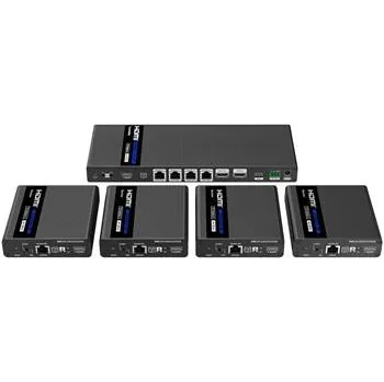 Počítač PremiumCord HDMI 1-4 splitter+extender po CAT6/6a/7, UHD 4K@60Hz až na 70m