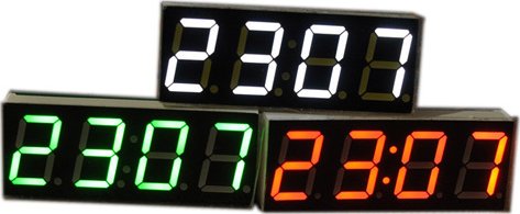 SMA-42 3v1 Vestavný digitální teploměr, hodiny a voltmetr do auta Bílá