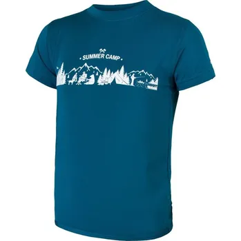 Chlapecké tričko Sensor Coolmax Fresh PT Camp Dětské triko krátký rukáv, tyrkys 120