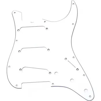 FENDER pickguard Strat 62 W/B/W