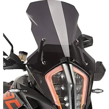 Plexi Puig Touring KTM 1290 Super Adventure R / S 17-18 tmavě kouřové