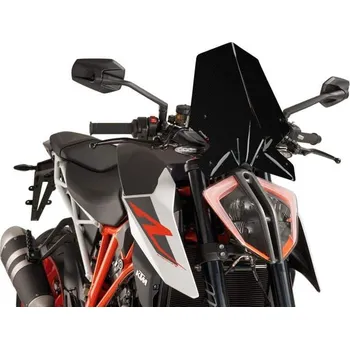 Plexi Puig Sport New Generation KTM Super Duke 1290 R 2017- (Barva plexi: Lehce kouřové)