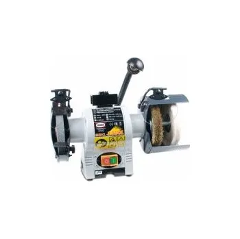 stolní bruska stolní bruska s drátěným kotoučem a leštícím kotoučem profi, dvoukotou