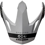 Kšilt pro přilby Tour Spectre, CASSIDA (šedá matná/světle šedá/černá)