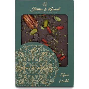 Čokoláda Pražská čokoláda Mandala zdraví 53 % 70 g