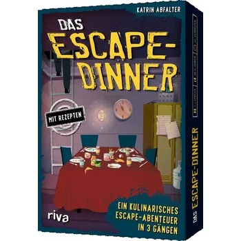 Populárně naučná literatura pro dospělé Das Escape-Dinner - Ein kulinarisches Escape-Abenteuer in 3 Gängen - Abfalter, Katrin