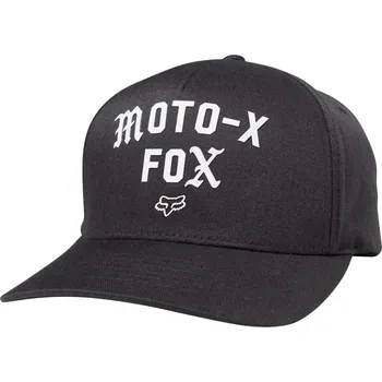Kšiltovka Kšiltovka FOX Racing Arch Flexfit Black Vintage, Velikost: S/M