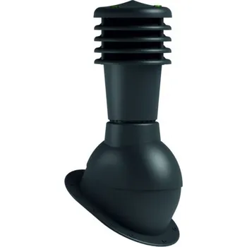 Odvětrávací set pro šindel a rovné plechové krytiny - rovný plech - průměr 150 mm Tm. hnědá (ks) - množstevní sleva při odběru nad 12 000 Kč