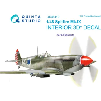 Plastikový model Quinta studio 1/48 Spitfire Mk.IX 3D-Print&colour...