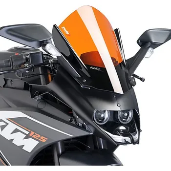 Plexi Puig pro KTM RC125/ RC200/ RC 390 oranžové