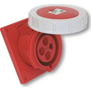 PCE 4242-6 vestavná zásuvka šikmá 32A 4pólová, IP67