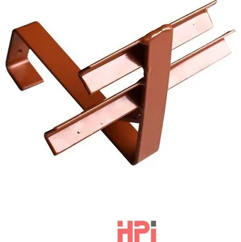 HPI Rozražeč sněhu - slovenský kříž pro lať 40x60mm, skládaná krytina Červenohnědá (ks) - množstevní sleva při odběru nad 12 000 Kč