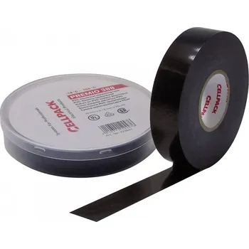 Izolační páska CellPack Cellpack 223605 izolační páska Premio 388 černá (d x š) 6 m x 19 mm 1 ks