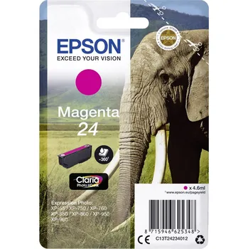 Tiskárna Epson Ink 24 originál purppurová C 13 T 24234012