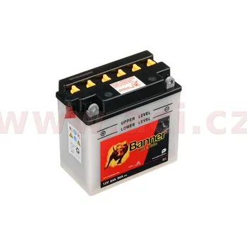 Motobaterie Baterie 12V, YB7-A, 8Ah, 90A, BANNER Bike Bull 135(145)x75x133