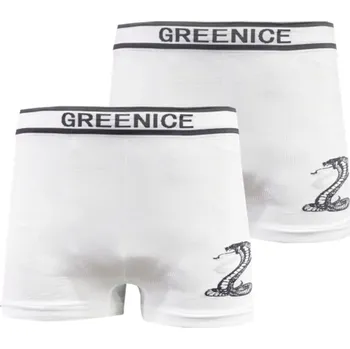 Boxerky GreeNice Bezešvé boxerky ( 2 ks v balení ) Barva: Bílá, Velikost: XL/2XL