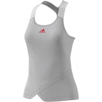 Dámské tílko adidas Y-Tank Primeblue D White/Black M