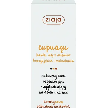 Pleťový krém Ziaja Cupuacu vyživující pleťový krém na den i noc s regeneračním účinkem 50 ml