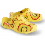 Obuv Schu'zz Globule 0031 žlutá potisk duha Velikost: 29