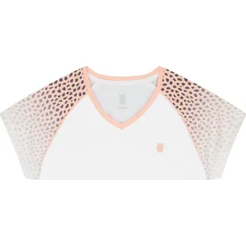 Dámské tričko Dámské tričko K-Swiss Hypercourt Top White M