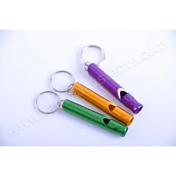 Přívěsek na klíče píšťalka kovová ELOX malá