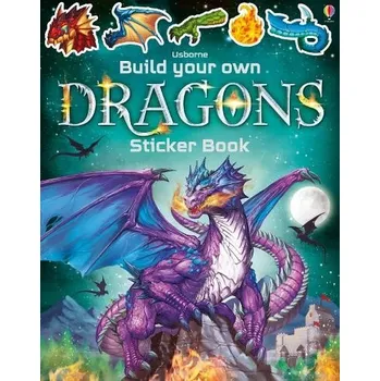 Cizí jazyk Build Your Own Dragons Sticker Book - Tudhope, Simon