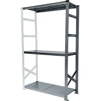 Dílenský regál Wexta Kovový policový regál, 1972x1350x320 mm, 3 police, přídavný