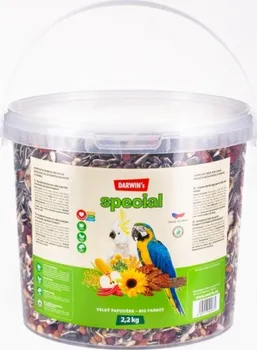 Krmivo pro ptáka DARWIN´s Speciál papoušek velký 2,2 kg