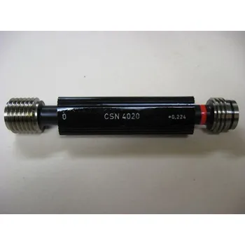 Závitořezný nástroj Mezní závitový trn pro metrický závit M16X1-4H CSN 254020