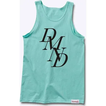 Pánské tílko DIAMOND tílko - Serif Tank Top Blue (DBLU) velikost: S