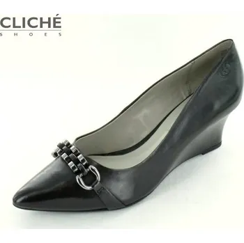 Dámská obuv Lodičky na klínu Gerry Weber, černá, Affi 03 42