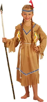 Karnevalový kostým Rappa Dětský kostým indiánka s čelenkou