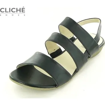 Dámské sandále Sandále černé Fabia 11 42