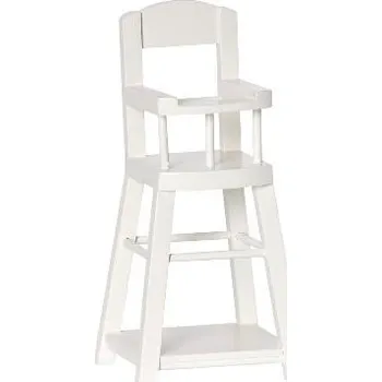 Doplněk pro panenku Maileg Vysoká židle pro králičí miminko - Micro