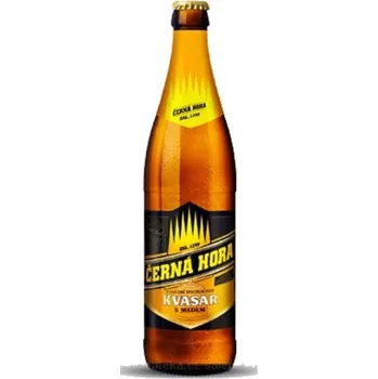 Pivo Černá Hora Kvasar 13° 0,5 l sklo