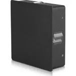 V-TAC 4-směrné černé hranaté nástěnné LED svítidlo 4W IP65 Teplá bílá 2500 - 3000K