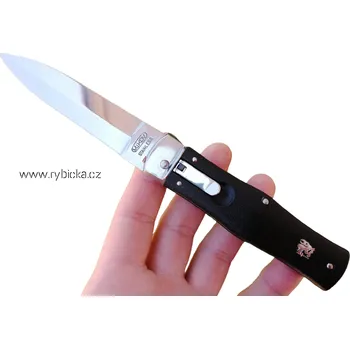 Pracovní nůž Vyhazovací nůž Mikov PREDATOR 241-NH-1/N KLIP 420 SPONA černý (Na přání značení čepele LASEREM! Čepel, střenka a klip - vše vyrobeno z kvalitních nožířských materiálů.)