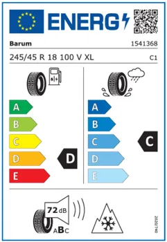Energetický štítek Barum 5