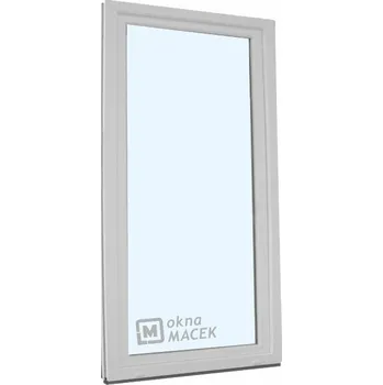 Vchodové dveře Plastové balkonové dveře - KNIPPING 70 AD, 900x2100 mm, OS, bílá Otevírání: pravé, Provedení: jednostranná klika + madýlko + PVC rám + příslušenství a montážní materiál zdarma