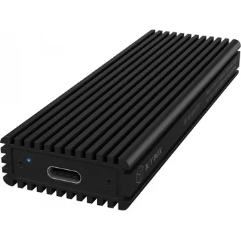 Interní pevný disk ICY BOX IB-1816M-C31, Type-C® USB 3.1 (Gen 2) zu PCIe NVMe M.2 2230/2242/2260/2280 pouzdro pro pevný disk M.2 USB-C(TM) (USB 3.2 Gen 2) 10 GBit/s M.2 NVMe PCIe