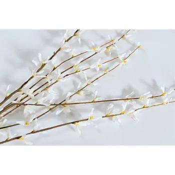 umělá květina Hitra Forsicie bílá větev