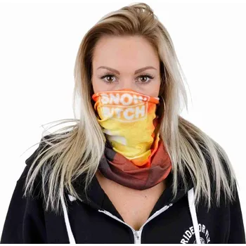 Šátek SNOWBITCH nákrčník - Riot Orange (ORANGE-SNOWBITCH) velikost: OS