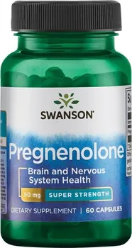 Přírodní produkt Swanson Pregnenolone 50 mg 60 cps.