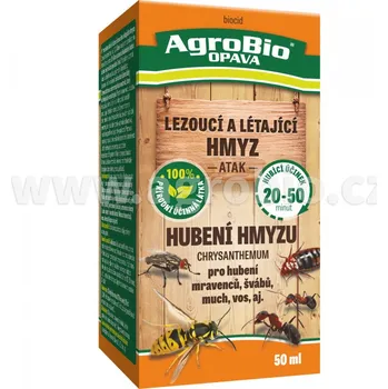 Insekticid AgroBio Hubení hmyzu Chrysanthemum 50ml